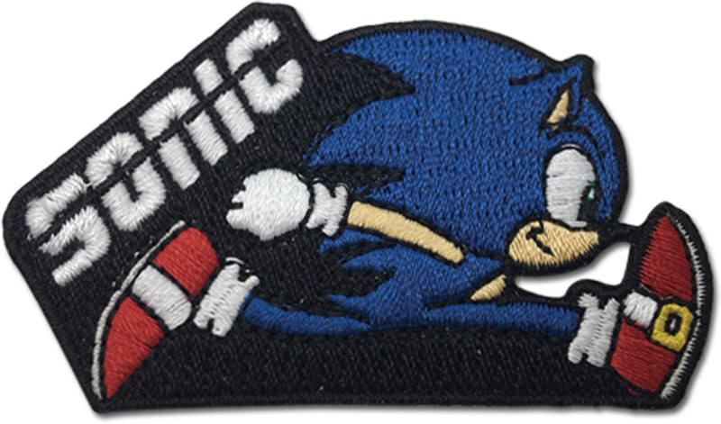Sonic The Hedgehog Running Iron On Patch