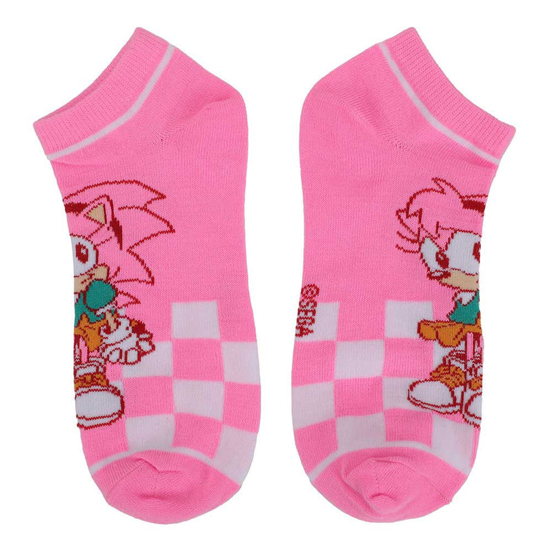 Sonic the Hedgehog Characters 5 Pack Ankle Socks
