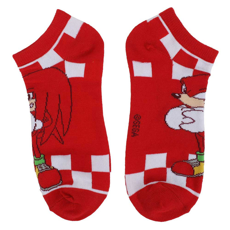 Sonic the Hedgehog Characters 5 Pack Ankle Socks