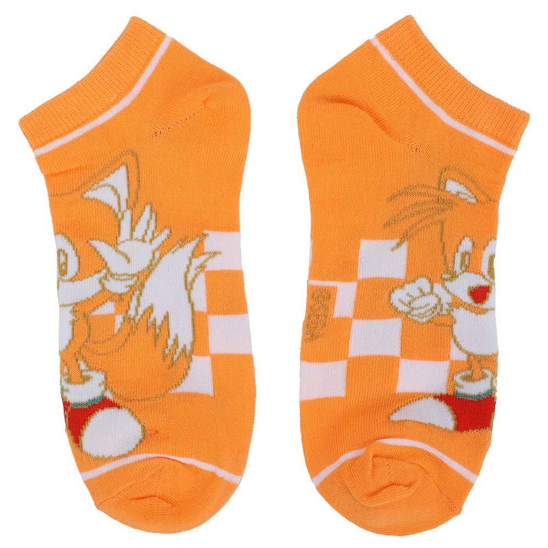 Sonic the Hedgehog Characters 5 Pack Ankle Socks