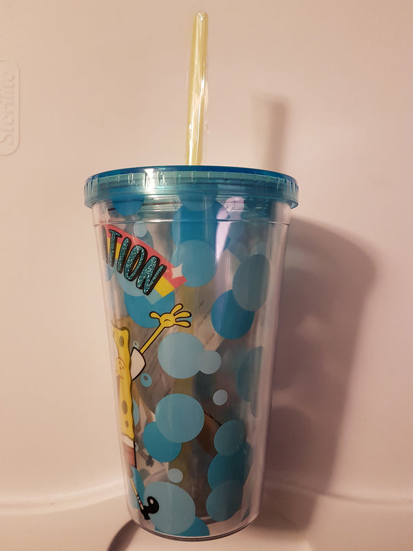 SpongeBob SquarePants Imagination Travel Tumbler 16 oz