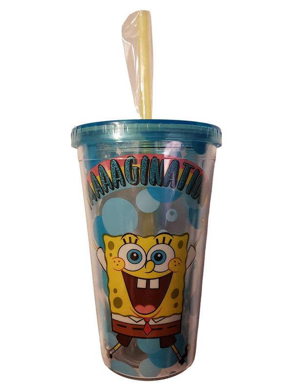SpongeBob SquarePants Imagination Travel Tumbler 16 oz