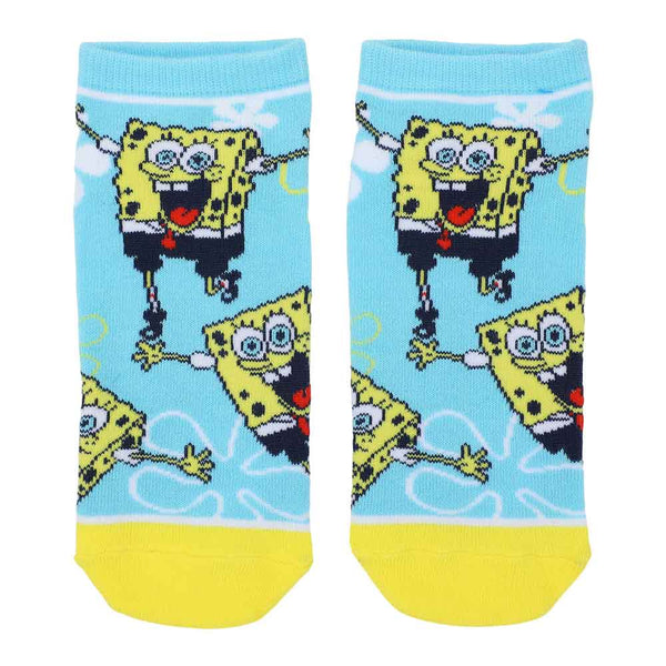 Spongebob Squarepants Patrick & Gary 5 Pack Ankle Socks