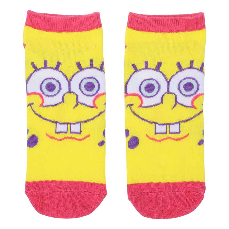 Spongebob Squarepants Patrick & Gary 5 Pack Ankle Socks