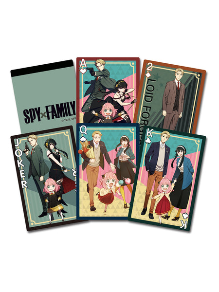 Spy x Family Characters Playing Cards