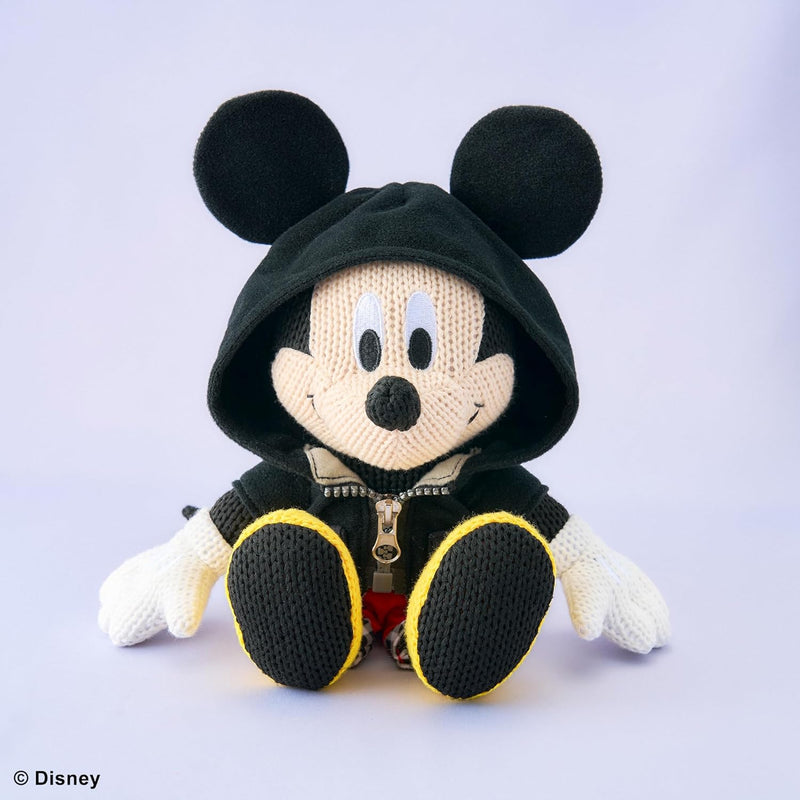 Square Enix Kingdom Hearts III: King Mickey Knitted Plush Doll