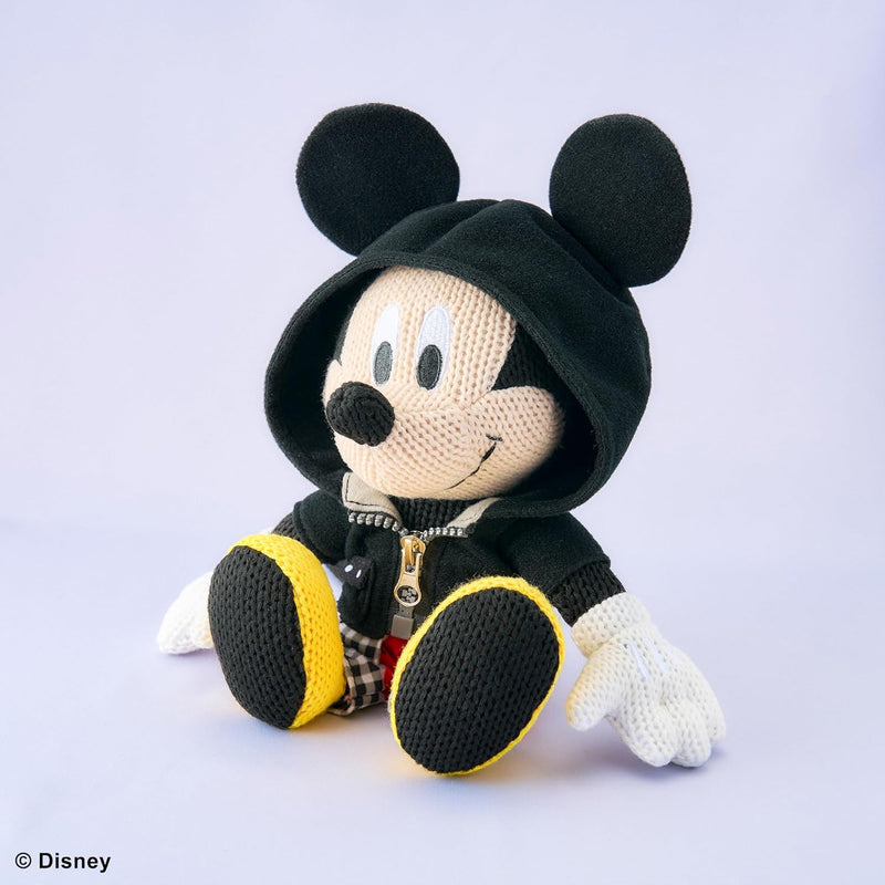 Square Enix Kingdom Hearts III: King Mickey Knitted Plush Doll