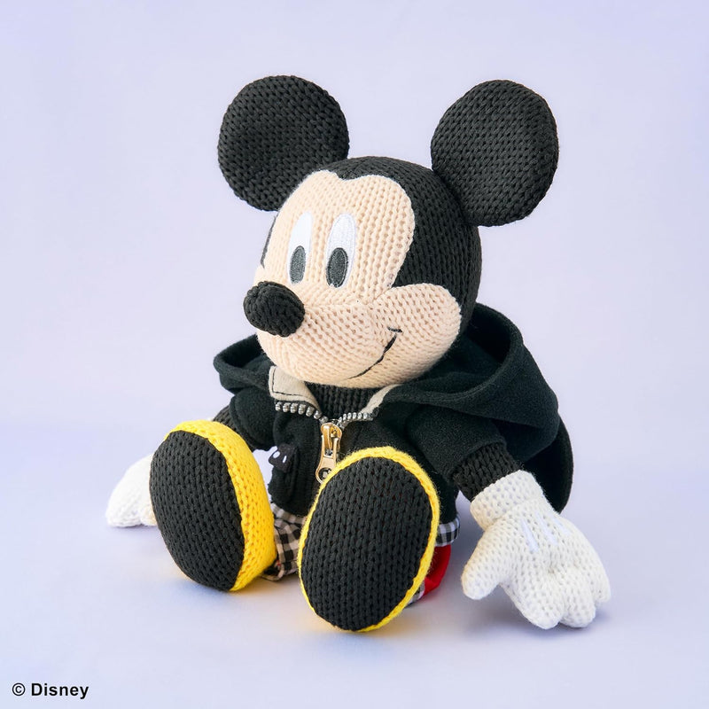 Square Enix Kingdom Hearts III: King Mickey Knitted Plush Doll