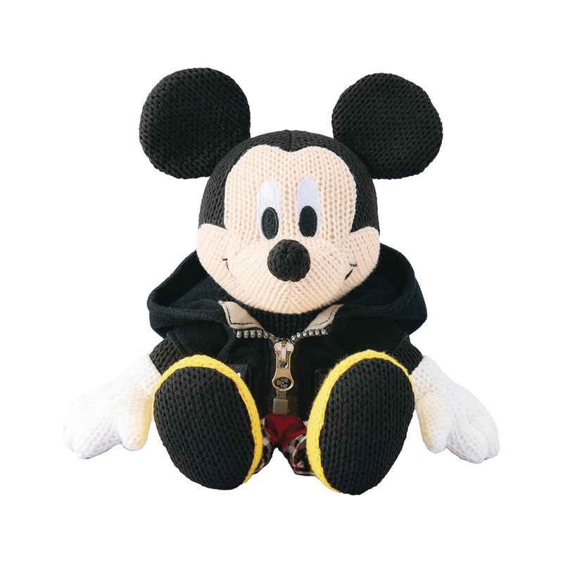 Square Enix Kingdom Hearts III: King Mickey Knitted Plush Doll