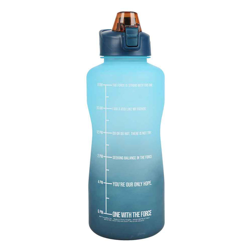 Star Wars Jedi Order Melty Blue Motivational Water Bottle