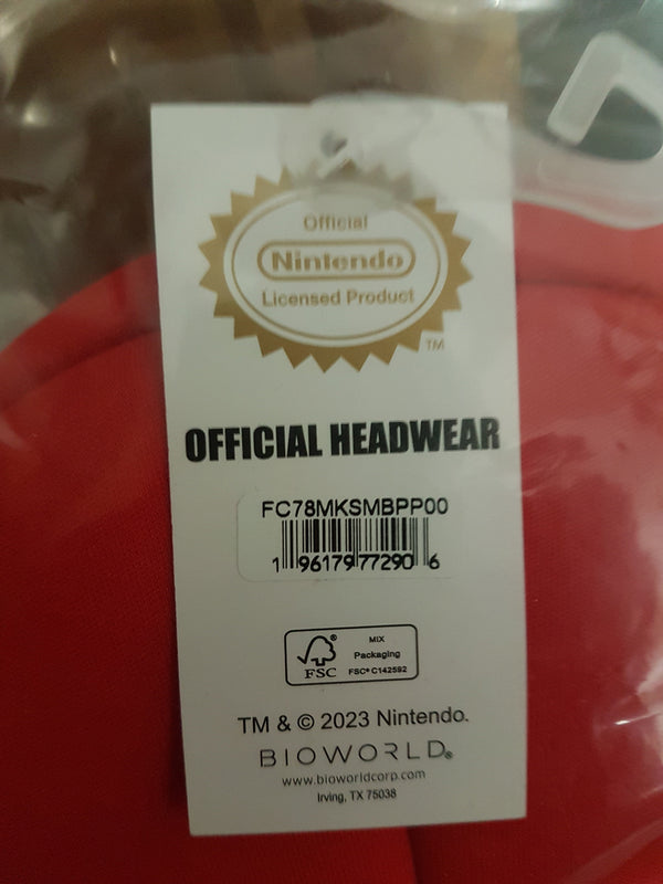 Super Mario Bros Mario Cosplay Hat