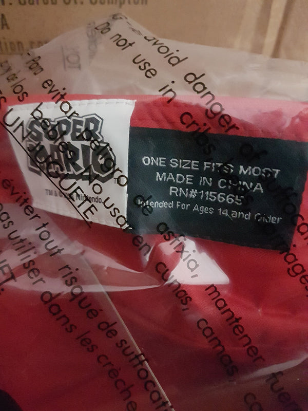 Super Mario Bros Mario Cosplay Hat