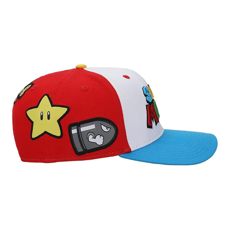 Super Mario Bros Power-Ups & Creatures Snapback Hat