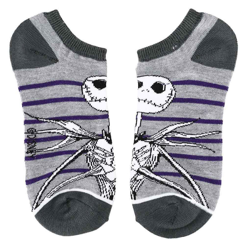 Nightmare Before Christmas 5 Pair Ankle Socks