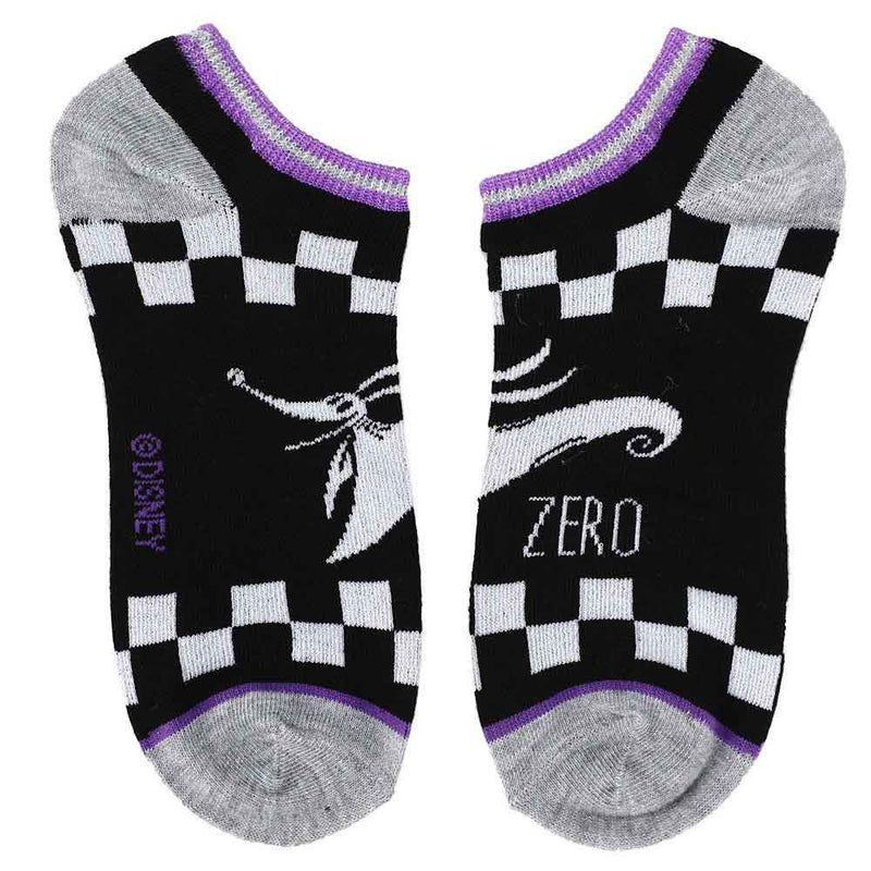 Nightmare Before Christmas 5 Pair Ankle Socks