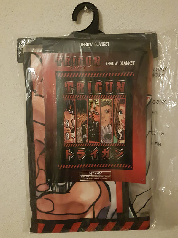 Trigun Group Key Art Throw Blanket