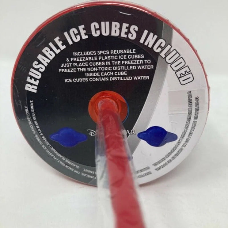 Disney Toy Story Pizza Planet Tumbler W/ Alien Spaceship Ice Cubes