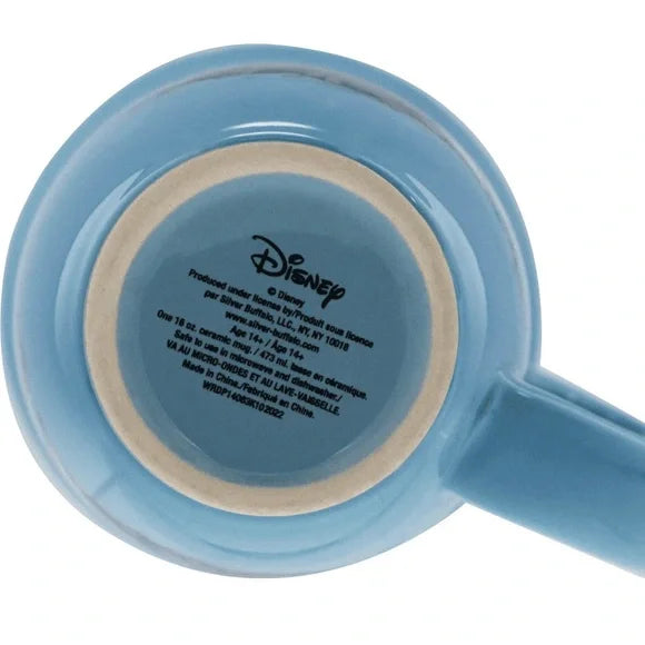 The Little Mermaid Ariel Wide Rim Ceramic Mug 16oz