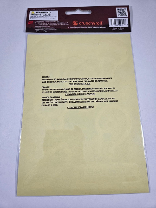 Jujutsu Kaisen Chibi Characters Sticker Set