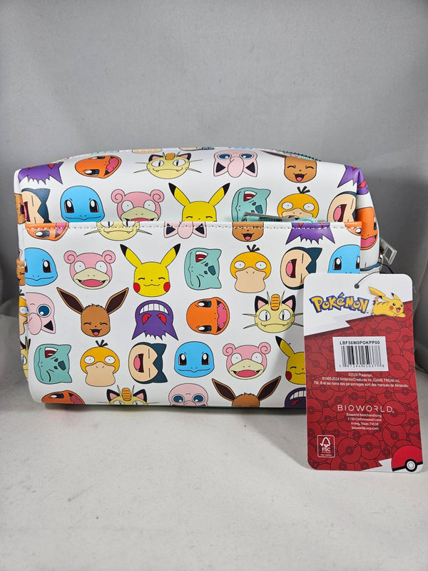 Pokemon Faces All Over Crossbody Satchel Bag