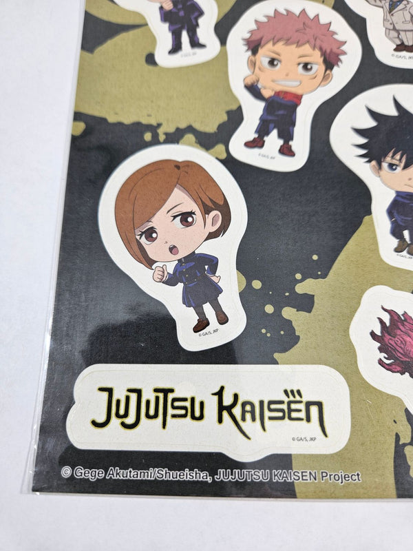 Jujutsu Kaisen Chibi Characters Sticker Set
