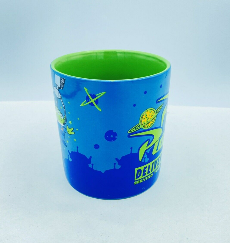 Disney Toy Story Pizza Planet The Claw Alien Ceramic Mug 20oz