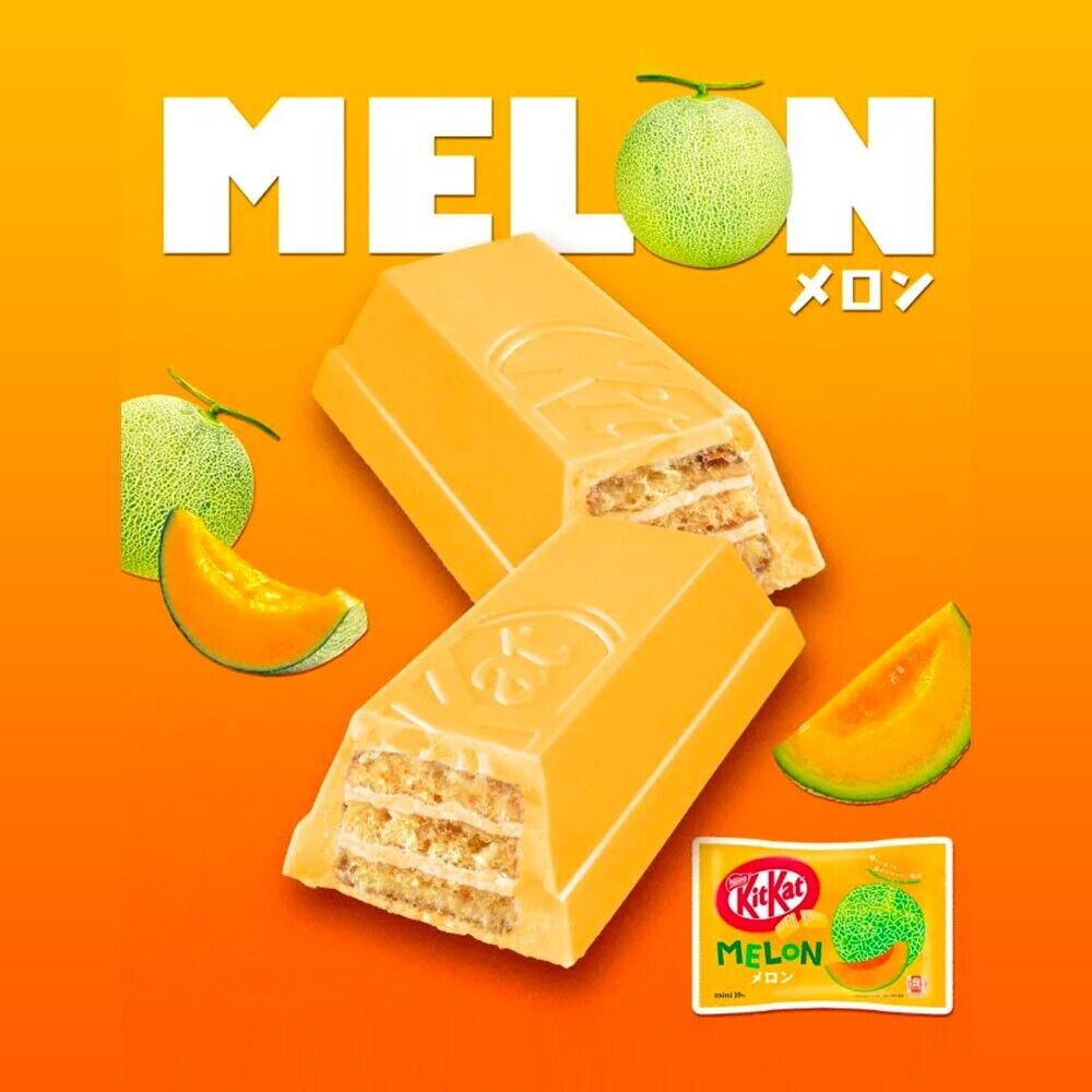 Nestle Japanese Kit Kat Melon Flavor Shadow Anime