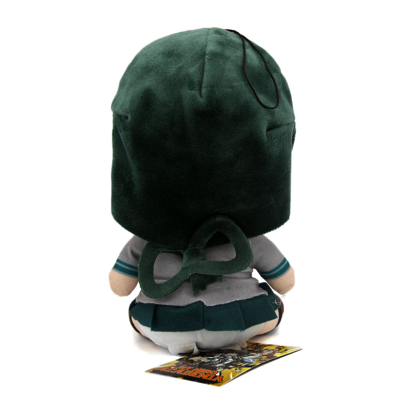 My Hero Academia Asui School Uniform Sitting Pose 8" Plush Doll