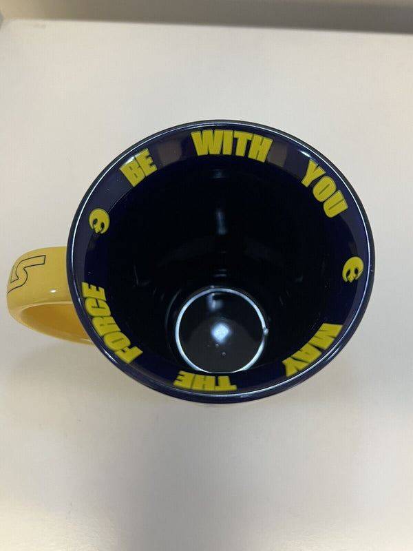 Star Wars Leia We Can Do It Yellow Ceramic Mug 16 oz