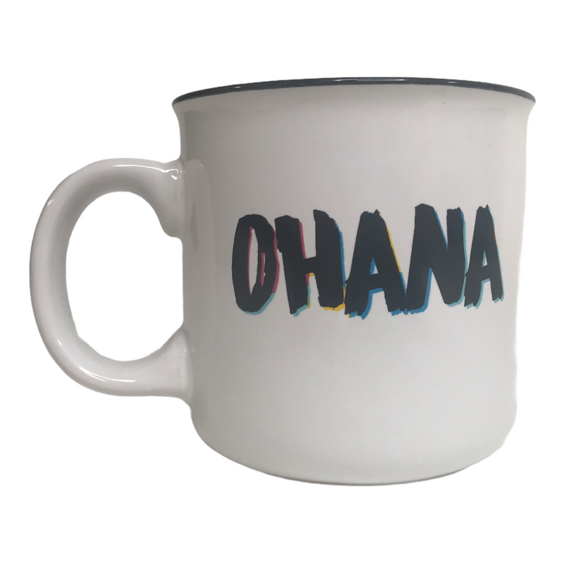 Disney Lilo & Stitch 626 Ohana Multicolor Ceramic Mug 20 oz