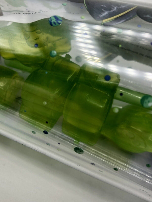 Rick and Morty Tumbler With Spaceship Ice Cubes