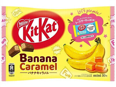 Nestle Japanese Kit Kat Banana Caramel Flavor