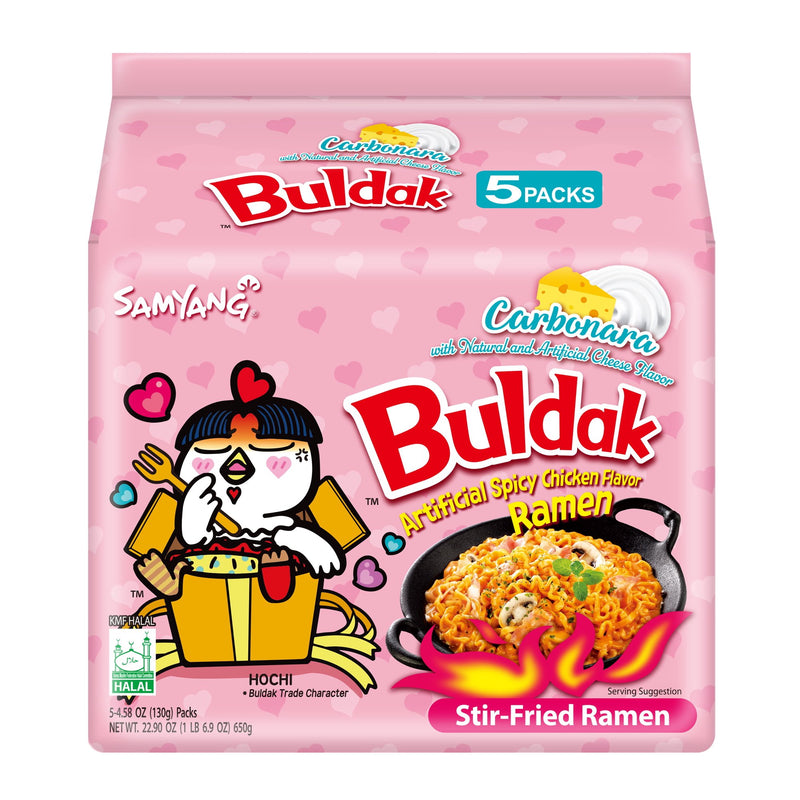 Samyang Carbo Spicy Hot Chicken Flavor Korean Ramen Noodles