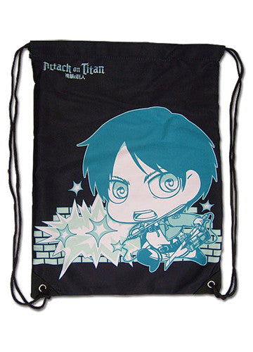 Attack On Titan Eren & Titan Drawstring Bag