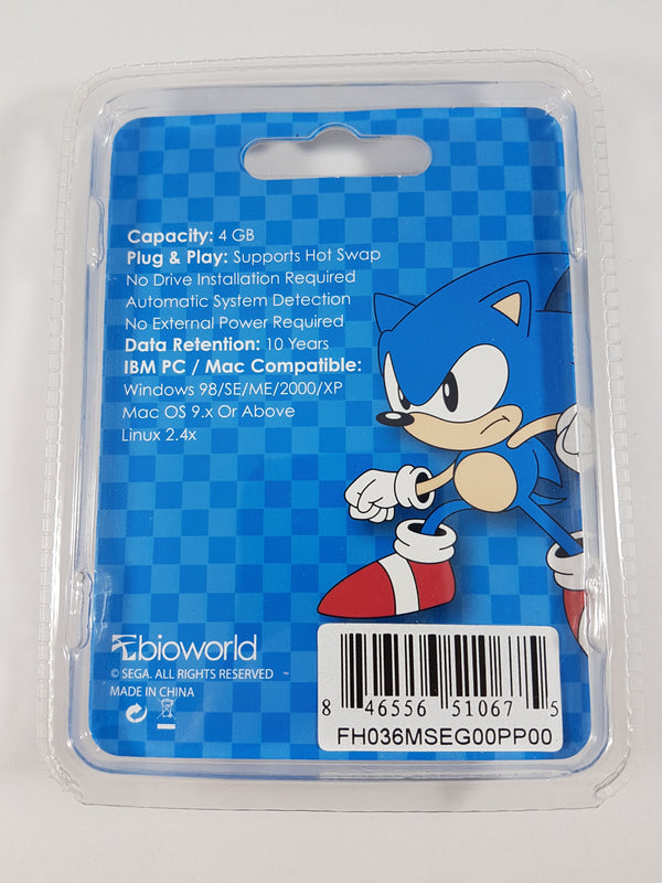 Sonic The Hedgehog 4GB USB