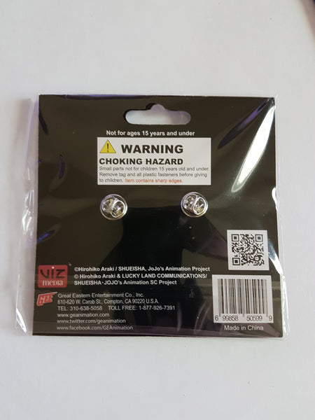 Jojo's Bizarre Adventure Iggy and Joseph Pins