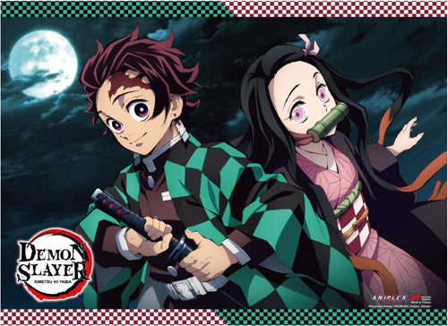 Demon Slayer Tanjiro & Nezuko Kamado Wall Scroll