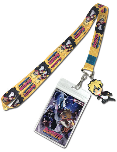 Boruto Naruto Next Generation Lanyard W/ Charm