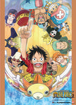 One Piece Group Go On Board Wall Scroll