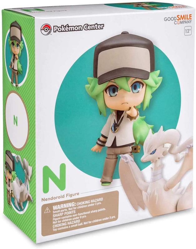 Pokemon Center N W/ Reshiram Nendoroid Figure