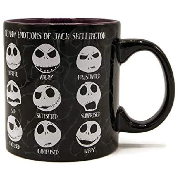 Disney Nightmare Before Christmas Jack Emotions Mug 20oz