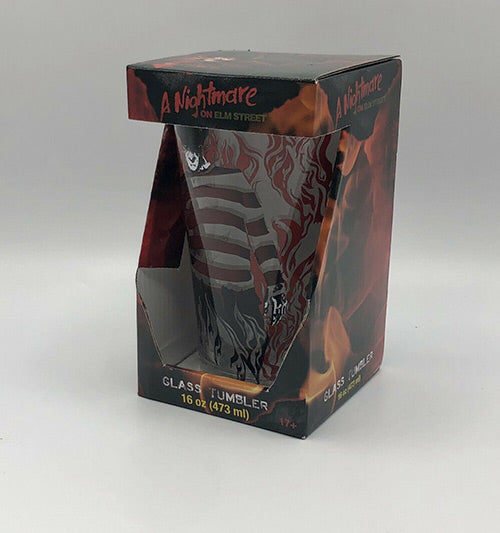 A Nightmare On Elm Street Freddy Krueger Pint Glass 16 oz