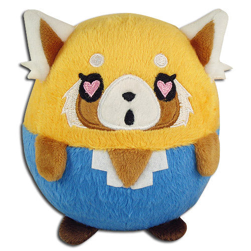 Poupée en peluche boule Aggretsuko In Love 4"