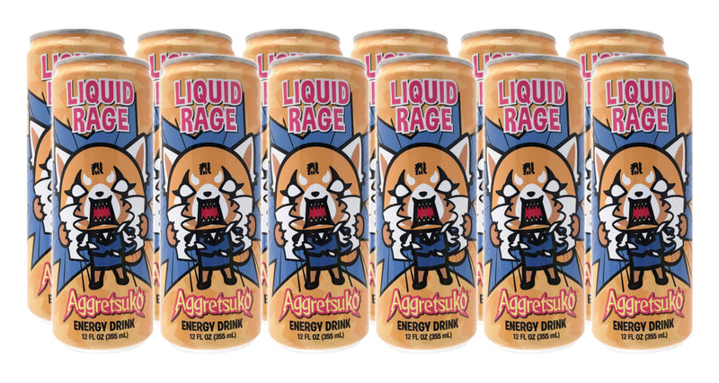Aggretsuko Liquid Rage -energiajuoma