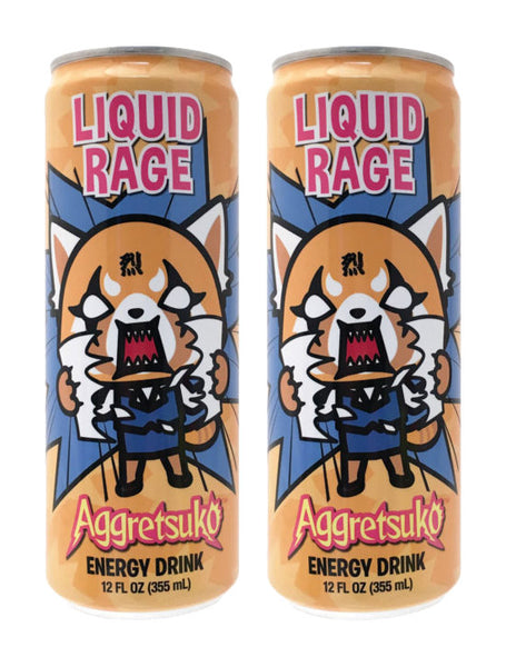 Aggretsuko Liquid Rage Energy Drink