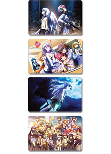 Angel Beats Postcards Set of 4