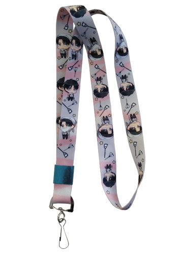 Attack On Titan Eren & Levi Lanyard