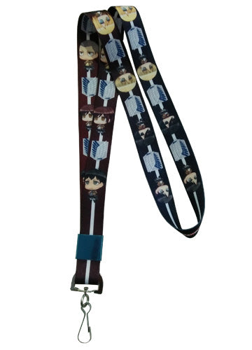 Attack On Titan Group Lanyard
