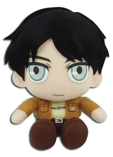 Attack On Titan Eren Yeager 7" Sitting Plush Doll