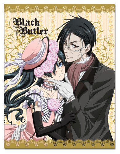 Black Butler Ciel & Sebastian Throw Blanket